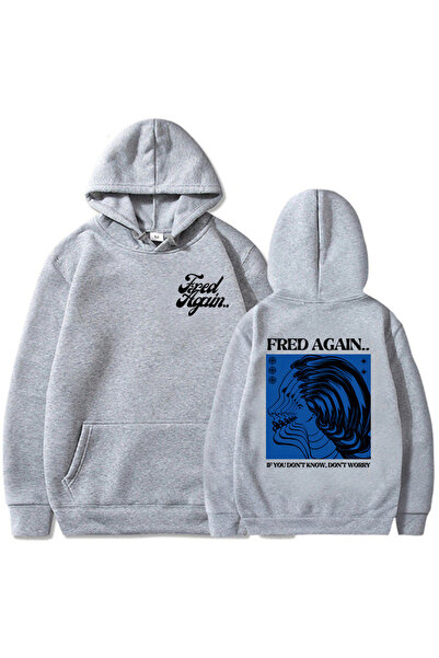 Tarzsokak Grey Unisex Nu vă faceți griji dacă nu știți Fred tekrar Ropa Hombr...