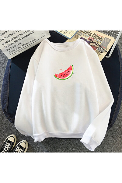 Tarzsokak Λευκό Unisex Φθινοπωρινό φούτερ με κουκούλα και γραφική εκτύπωση κα...