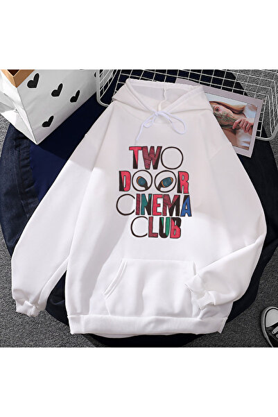 Tarzsokak طباعة أزياء روك باند جود هيفي مينتال للجنسين باللون الأبيض ببابين