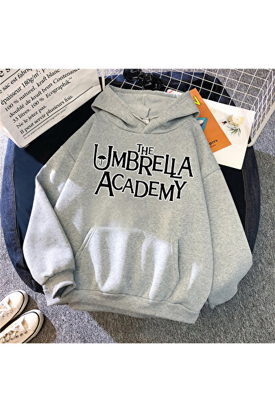 Tarzsokak Hanorace gri unisex The Umbrella Academy Hanorac cu glugă pentru bă...