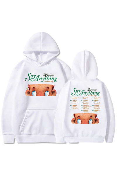 Tarzsokak أبيض للجنسين 20 عامًا من جولة "Say Anything Is A Real Boy" لفرقة ال...