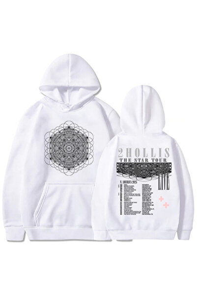 Tarzsokak أبيض للجنسين 2hollis بداية جولة كاجوال جرونج هيب هوب