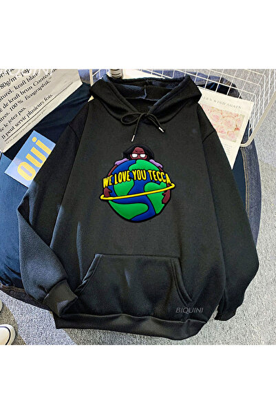 Tarzsokak Μαύρο Unisex Σε Αγαπάμε Λιλ Τέκα Ράπερ Γραφικό Heavy Mental Streetw...