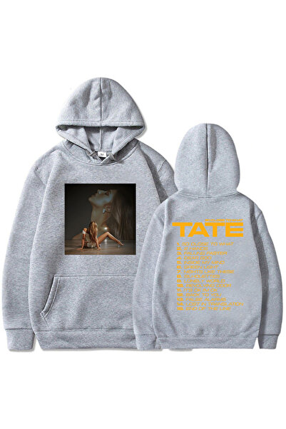 Tarzsokak Gri Unisex Tate McRae How Close We Are Album Nouă modă Cântăreață G...