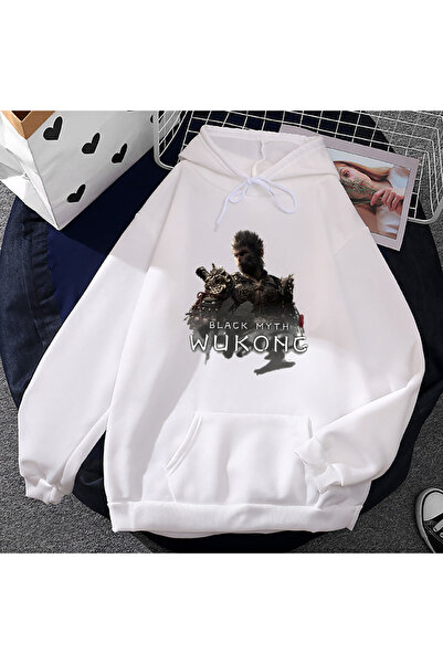 Tarzsokak Alb Unisex Streetwear Game Black Legend Wukongg Streetwear Pocket E