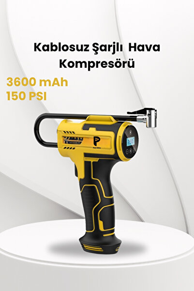 post alley Kablosuz Şarjlı Hava Kompresörü