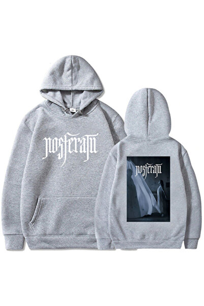 Tarzsokak Sivi unisex horor film Nosferatu Sa kapuljačom s udoban novi filmsk...