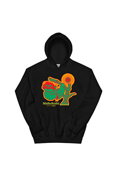 Tarzsokak Hanorac negru unisex cu imprimeu 13MOS PUFF Aminé AMINE 13 Ay Sunshine