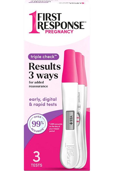 1st Response First Response Triple Check Pregnancy Test 3 ct.