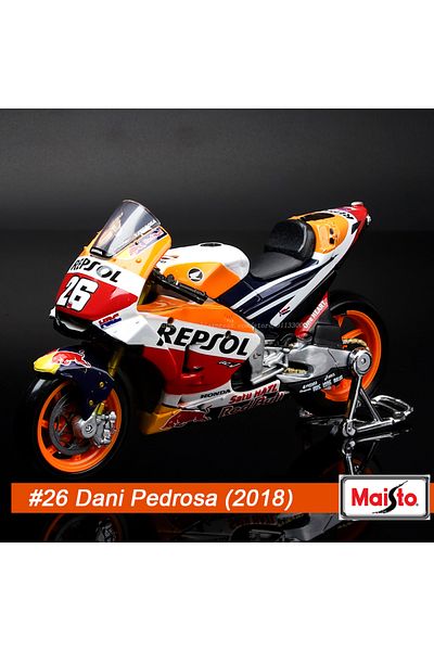 Choice10 2018 Honda No.26 Maisto 1:18 2022 Yamaha Factory Racing Team #21 Morbidelli #20 Quartararo Licensed