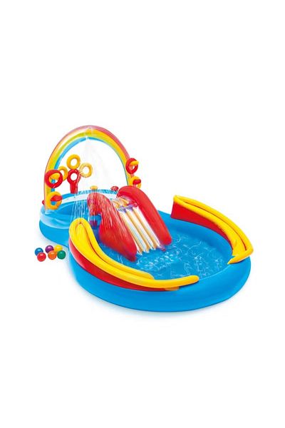 Intex Rainbow Ring Inflatable Play Center 297x193x135cm