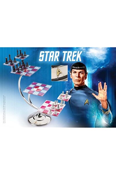 Noble Collection Set de Sah 3D - Star Trek