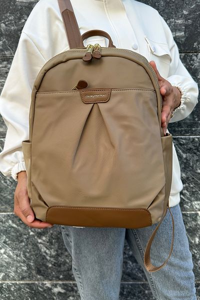 Just Polo Imported Washable Leather Backpack and School Bag