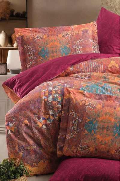 Luoca Patisca Heritage Digital Ranforce Double Duvet Cover Set Opulent