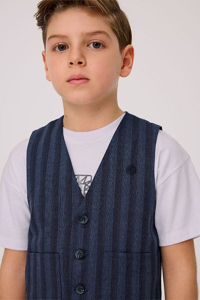 Nebbati Boy Striped Vest