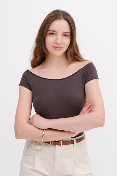 Addax Μπλουζάκι με λαιμόκοψη Boat Basic P1792