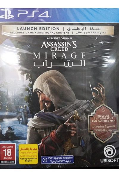 Ubisoft Assassins Creed Mirage Launch Edition - PlayStation 4 (PS4)
