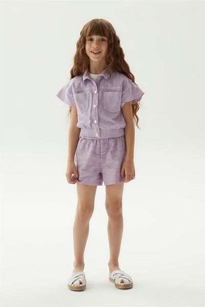 Tyess Girl Lilac Vest