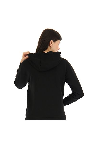 Lotto SMART W III SWEAT FZ HD - ALL BLACK
