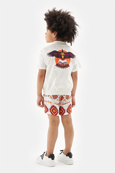 Nebbati Boy Ecru Vest