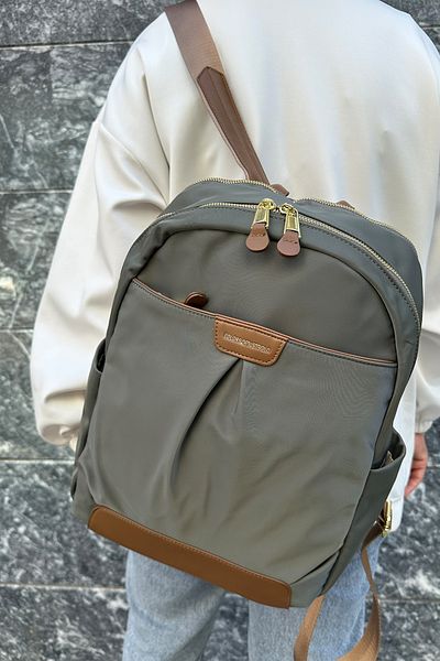 Just Polo Imported Washable Leather Backpack and School Bag