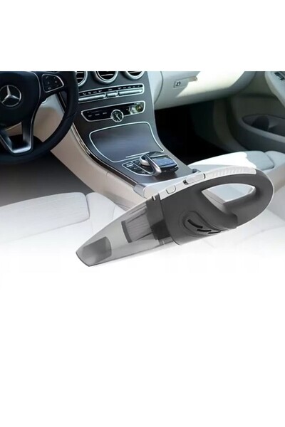 PROCART Portable car vacuum cleaner, 120W, wireless technology, washable HEPA filter, USB rechargeable