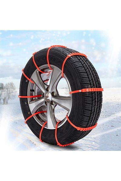 PROCART Universal anti-slip treads for tires, 93 cm, set of 10 pieces