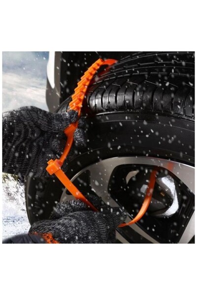 PROCART Universal anti-slip treads for tires, 93 cm, set of 10 pieces