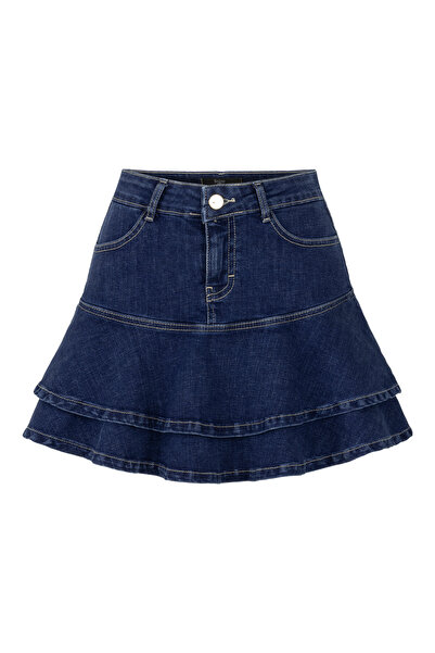 SEIZE THE DAY RIO DENIM KADIN FIRFIRLI MİNİ ETEK