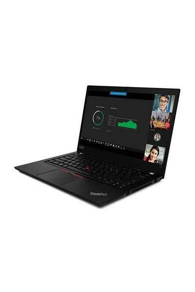 LENOVO جهاز ThinkPad T14 Gen2 مستعمل بشاشة 14 بوصة ومعالج Intel Core i5 من الجيل الحادي عشر وذاكرة 16 جيجابايت وذاكرة 512 جيجابايت باللون الأسود ونظام تشغيل Windows