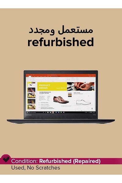 LENOVO Pre-Owned ThinkPad T470s 14-inch Intel Core i5 7th Generation 8 GB 256 GB Black Windows