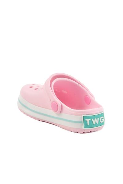 WALKWAY Twg 214 P Pink Children's Sabo Slippers