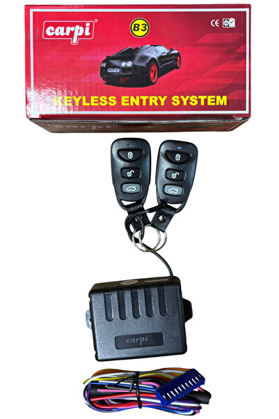 CARPİ 12 Volt Uzaktan Kumanda Açma Kapama Merkezi Kilit BR460 26 10