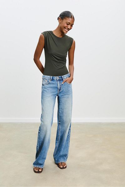 Stradivarius Gathered bodysuit