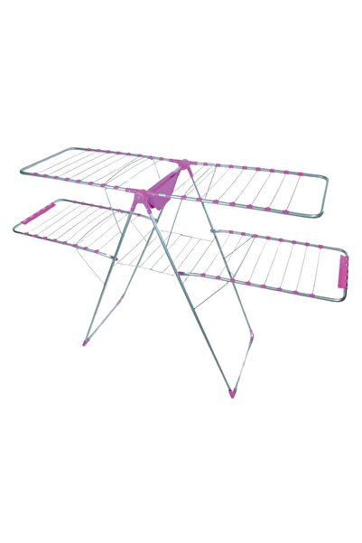 ertone Uscator de rufe metalic Genius Dublu Maestro G95U, 130x60x123cm, 6 randuri, pliabil, 20 Kg