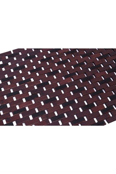 PROCART Bath mat, made of bamboo, dimensions 80x50cm, anti-slip elements