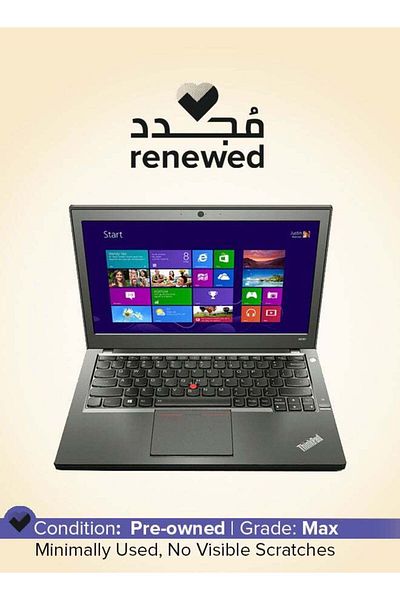 LENOVO Pre-Owned Thinkpad X240 2013 12.5-inch Intel Core i5 4th GEN 8 GB 256 GB Black Windows