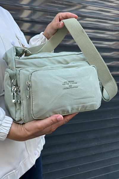 Just Polo Imported Clinker Fabric Unisex Shoulder Bag