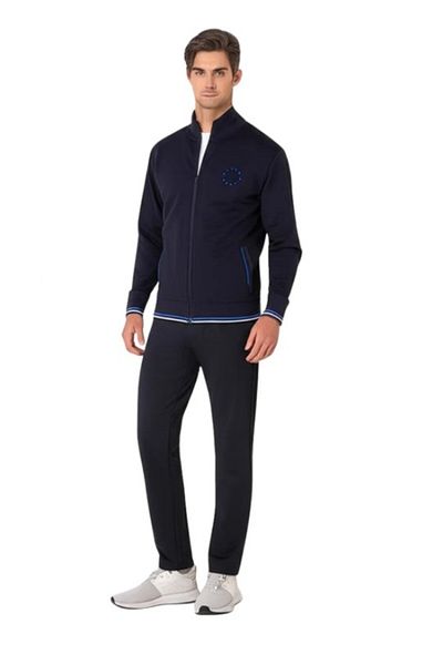Pierre Cardin Set de trening clasic cu fermoar pentru bărbați