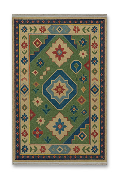 Rugs Modern Halı سجادة موسو الخضراء ذات الطابع التقليدي ذات النمط القديم المن...