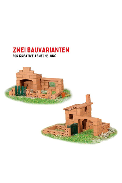 Teifoc مجموعة بناء منزل صغير من الطوب من إيتيك - 79 قطعة