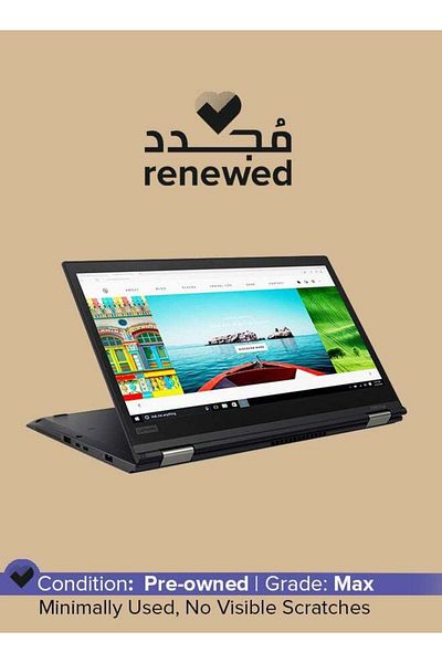 LENOVO Pre-Owned ThinkPad X380 13.3-inch Intel Core i5 8th Generation 8 GB 512 GB Black Windows