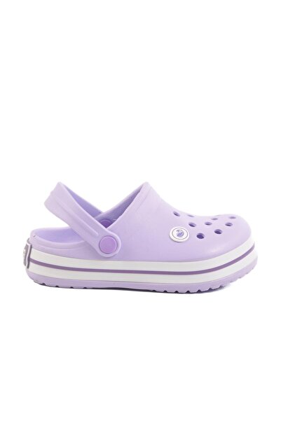 WALKWAY Twg 214 F Lilac Light Flexible Children's Sabo Slippers