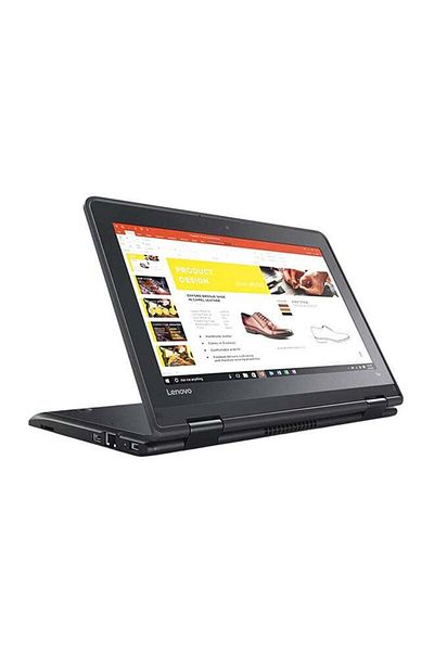 LENOVO Pre-Owned ThinkPad Yoga 11E X360 11.6-inch Intel Core i5 7th Gen 8 GB 256 GB Black Windows