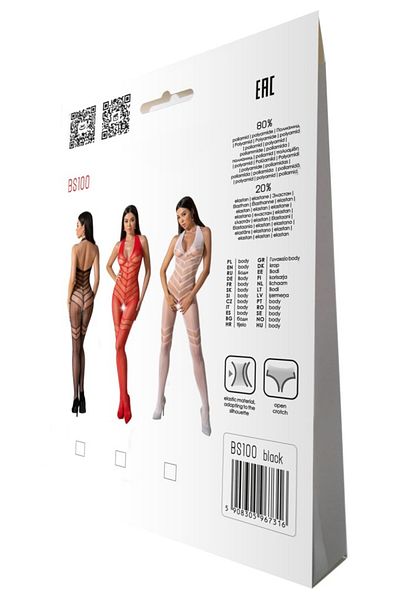 Passion Costum de baie, BS100, negru