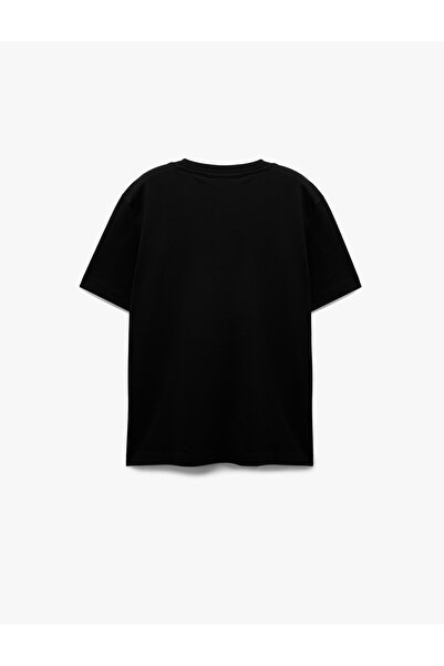 Koton Pamuklu Kısa Kollu Regular Fit Bisiklet Yaka Basic Tişört