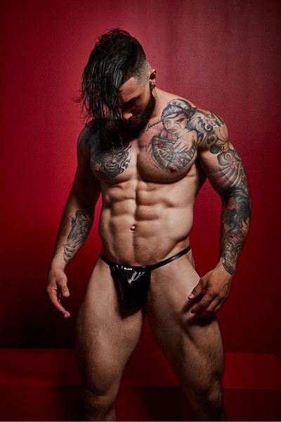 X-Men Black Boost Thong M