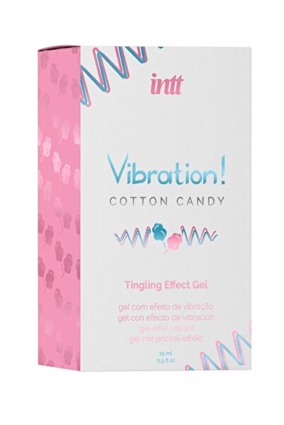 Intto Gel stimulant cu vată de zahăr vibrantă Intt 15 ml