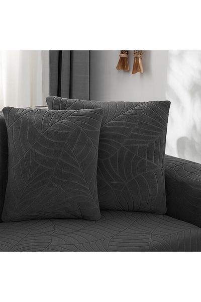 BONJOUR MADAME 2Pcs Throw Pillow Case Cushion Cover Fabric Throw Pillow Case 43 X 43cm