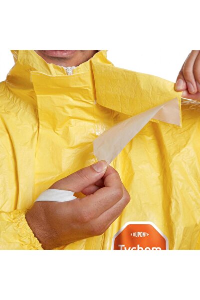 Dupont Tychem ®   2000 C Chemical Protective Coverall with Zipper and Adhesive